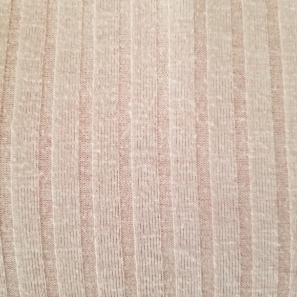 Torrid Pink Fit and Flare 3/4 Sleeve Ribbed Skater Dress Size 1 - Picture 11 of 12